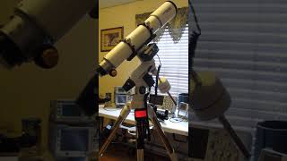 Bresser Explorer Scientific EXOS 2 Goto german equatorial mount demonstration Part 1 [upl. by Wichern]