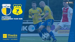 Livestream 4e divisie D DZC68  dOlde Veste [upl. by Yelsnik]