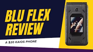 Blu Flex Review A 20 KaiOS Device with Essential Features [upl. by Vladi237]