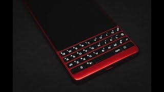 Hands On BlackBerry KEY2 Red Edition [upl. by Ardnasella]