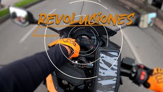 Revoluciones l Cuanto debo acelerar la moto sin EXPLOTARLA l elosonaranja [upl. by Leidba]