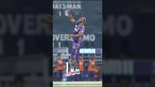 Russel or Powell ka Dhamaka 😱cricket ipl Russel powell kkr shorts [upl. by Letram]