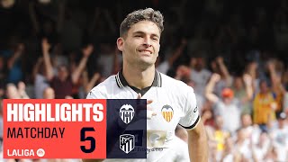 Resumen de Valencia CF vs Atlético de Madrid 30 [upl. by Boy645]