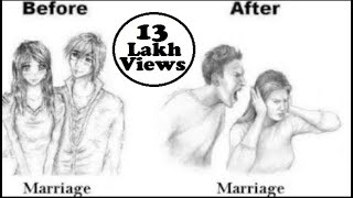 Marriage before and after  Funny Changes Just for fun [upl. by Crispas]