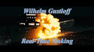 Wilhelm Gustloff Real Time Sinking 4k [upl. by Belicia]