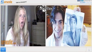 Flynn Rider FOUND Rapunzel IN OMEGLE [upl. by Neirda127]