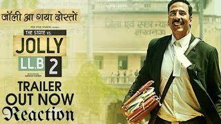 Jolly LLB 2 Reaction  Official Trailer 2 [upl. by Einhapets]