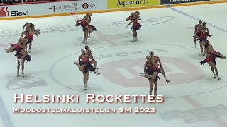 Helsinki Rockettes 🥈 Free Skating MLSM23 SynchronizedSkating [upl. by Kliment344]