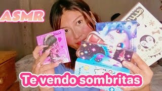 ASMR CASERO  TE VENDO PALETAS DE SOMBRAS 💄💤✨ [upl. by Boylan]