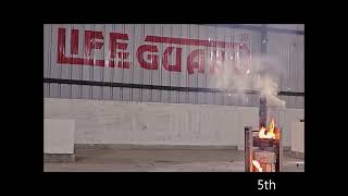 Lithium Ion Battery Fire Testing amp Extinguishing LiONEx [upl. by Sale573]