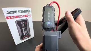 NEXPOW Car Jump StarterCar Battery Jump Starter Pack 1500A Peak Q10S Review [upl. by Nitz]