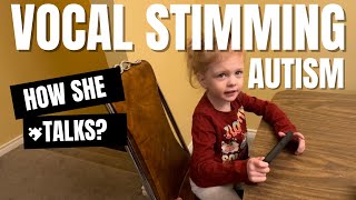 What Does Autism Vocal Stimming Sound Like Autism Awareness [upl. by Rebba]