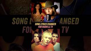 Song Lyrics That Were Changed For Radio amp TV  Tom Petty Radiohead [upl. by Kreit]