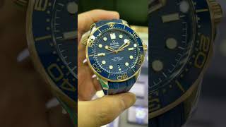 Omega Seamaster 300 Deep Blue Ocean Diving Pioneer [upl. by Ayam285]