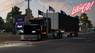 Drop Deck Manac Trailer  Highway Killer KW W900  American Truck Simulator [upl. by Sherline]