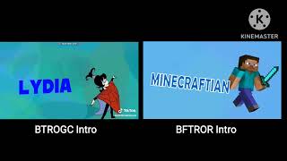 BTROGC Intro and BFTROR Intro Comparison [upl. by Anilet]