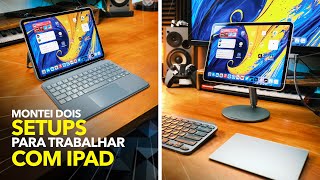 🔥 SETUP PRA TRABALHAR COM IPAD  ACESSÓRIOS BENKS [upl. by Center]