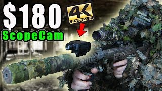 4K ULTRA HD ScopeCam  Airsoft Runcam 4 [upl. by Rossing]