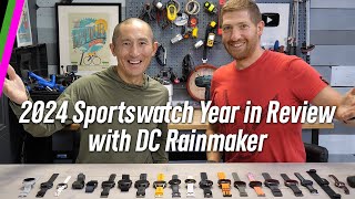 2024 Sportswatch Year In Review with DC Rainmaker  Apple Garmin Samsung COROS and More [upl. by Ahsima]