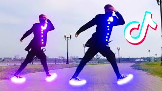 TEACHING SHUFFLE DANCE 😎💥 AMAZING TREND 😨 ASTRONOMIA TUZELITY DANCE 2024 [upl. by Froemming]