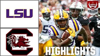 LSU Tigers vs South Carolina Gamecocks  Full Game Highlights  ESPN College Football [upl. by Luedtke]