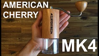 COMANDANTE MK4 American Cherry  UNBOXING New Coffee Grinder [upl. by Barnabas]