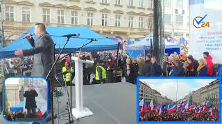 11 3 Václavské náměstí  Demonstrace proti bídě [upl. by Tufts]