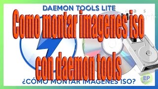 Montar imagen iso Daemon tools lite  MEGA [upl. by Vernice]