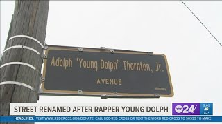 Young Dolphs legacy honored with street renaming in Castalia Heights [upl. by Raf]