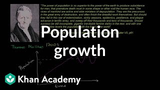 Thomas Malthus and population growth  Cosmology amp Astronomy  Khan Academy [upl. by Girovard12]