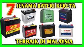 7 Bateri Kereta Terbaik Malaysia 2024 Murah Berkualiti Bagus Part 1 [upl. by Beitz348]