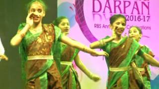 Ravindra bharathi 2016 17 annual day pingaga pori dance by 6th and 7th class students [upl. by Adelaide]