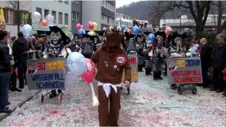 Wasserfalleschränzer FasnachtClip «Guggeblues» Umzug Liestal 2011 [upl. by Ahasuerus]