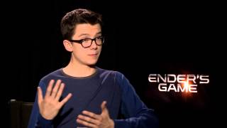 Enders Game 2013 Exclusive Asa Butterfield HD Hailee Steinfeld Abigail Breslin [upl. by Lanny476]