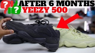 AFTER 6 MONTHS adidas YEEZY 500 WORTH BUYING [upl. by Lapham]