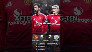 Sacking Ten Hag was a good idea  Man Utd 52 Leicester  Carabao Cup football manutd shorts [upl. by Oiciruam]