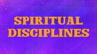 Do What Jesus Did  Spiritual Disciplines [upl. by Gnoht]