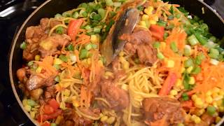 Chicken Chow Mein Guyanese Style [upl. by Copland993]