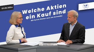 Welche Aktien ein Kauf sind  FuWBörsenCocktail mit Sylvia Walter und Jan Schwalbe [upl. by Maharba854]