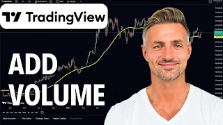 How To Add Volume In TradingView Chart  2024 [upl. by Alhsa]