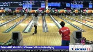 2013 QubicaAMF World Cup  Womens Round 4 Squad B [upl. by Carrol]