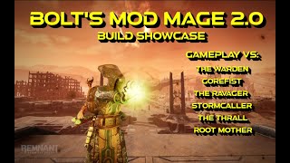 Remnant from the Ashes One of my favorite builds Mod Mage 20 vs Apocalypse bosses [upl. by Bever]