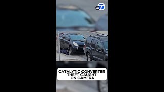 Catalytic converter theft caught on camera in Lawndale [upl. by Suiramaj]