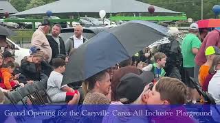 Caryville Cares Playground Opening Ceremony [upl. by Ahsitram]