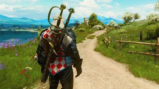 The Witcher 3 Blood and Wine 4K 60FPS HDR Free Roam Gameplay  PS5 [upl. by Enitsirk]