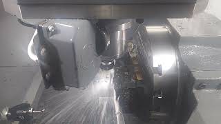 5Axis CNC Machining Kennametal Godrill [upl. by Sirraf]