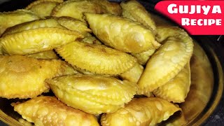 Gujiya Recipe  Giri Badam Munakka Gujiya Recipe गिरी बादाम मुनक्का वाली गुजिया [upl. by Attem]