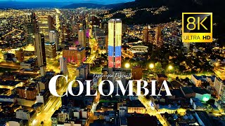 Colombia 🇨🇴 in 8K ULTRA HD 60FPS Video by Drone [upl. by Rianon495]