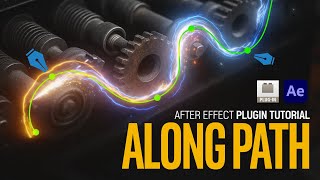 After Effects Along Mask Path Tutorial Easy Path Flow [upl. by Pritchett]