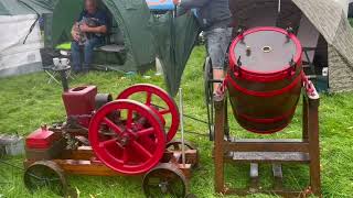 Astle Park Traction Engine Rally 2023  Stationary Engines  A Wet Saturday [upl. by Amairam]